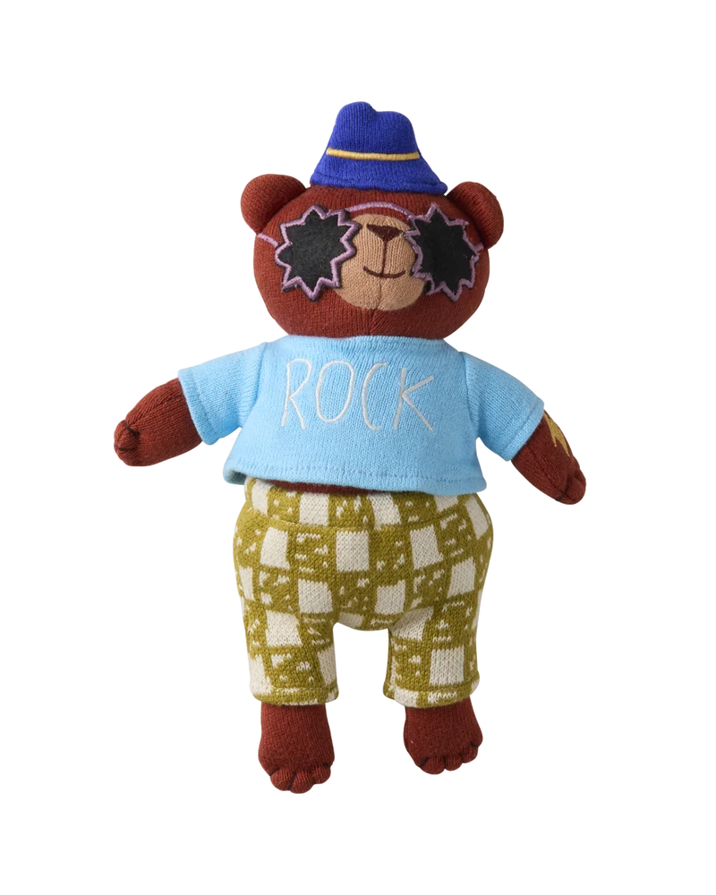 Bjørn Bomuld Bamse - Multifarvet