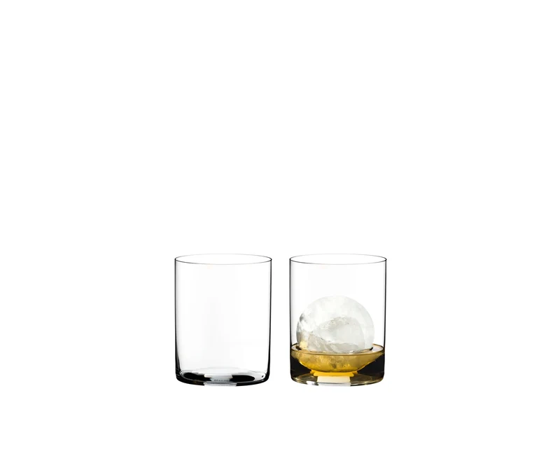 Set de 2 Vasos Riedel The "O" Wine Tumbler Whisky H2O