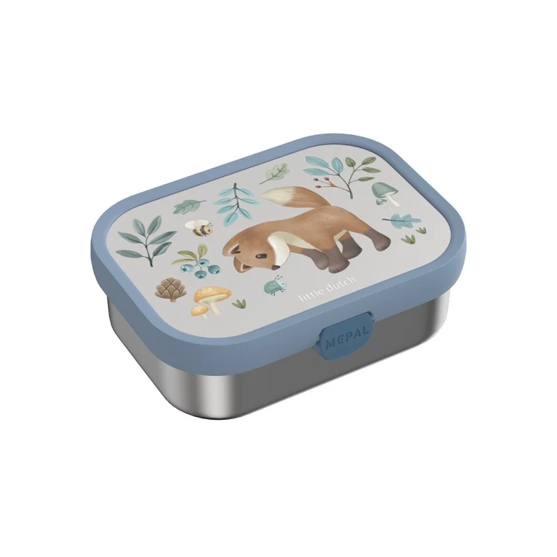 Caja Almuerzo Campus Acero Forest Friends - Little Dutch