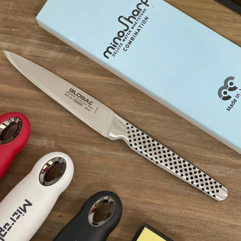 Cuchillo Utilitario Global GSF-22 – Hoja 11 cm Acero CROMOVA 18