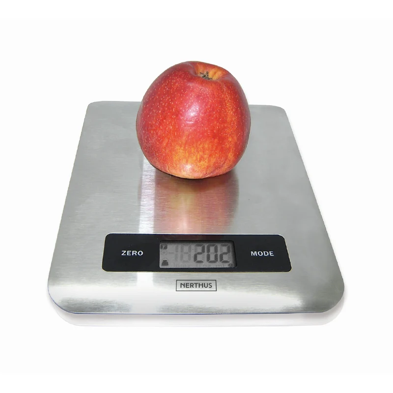 Báscula digital de cocina en acero inoxidable 5 kg