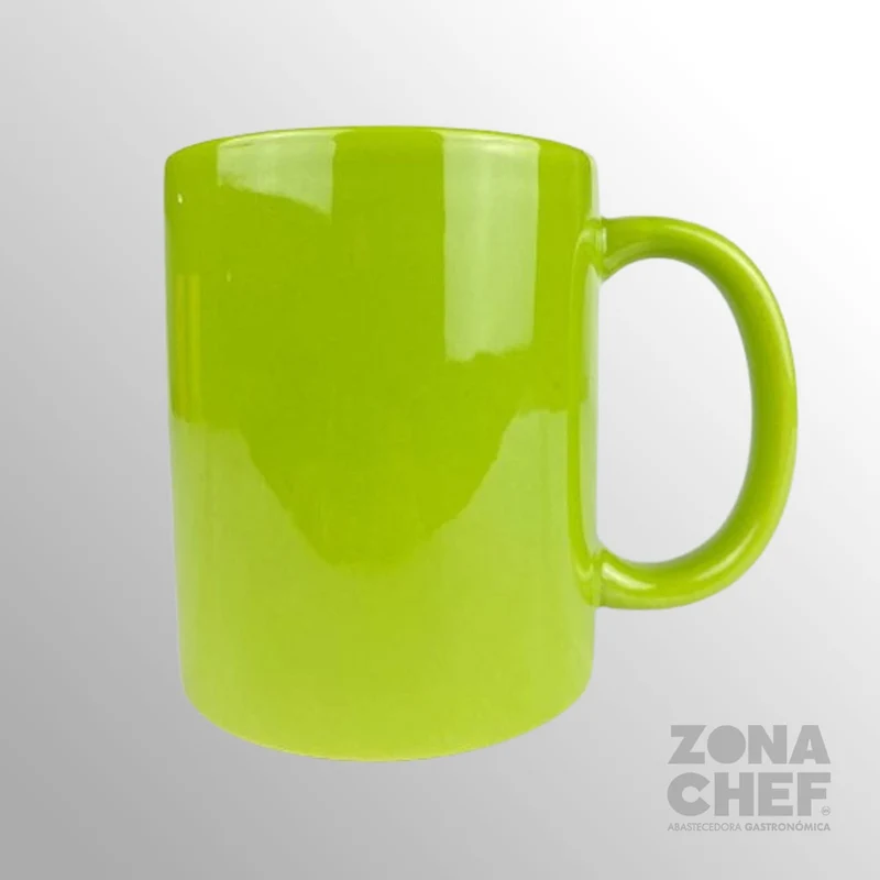 Taza ceramica Verde 11 oz BH