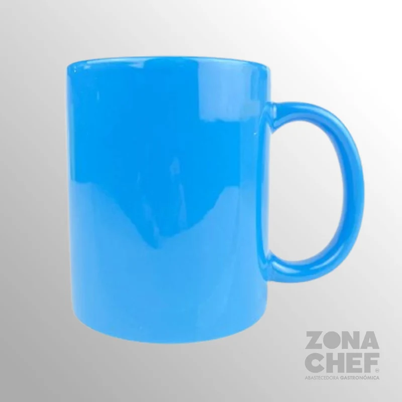 Taza ceramica Azul 11 oz BH