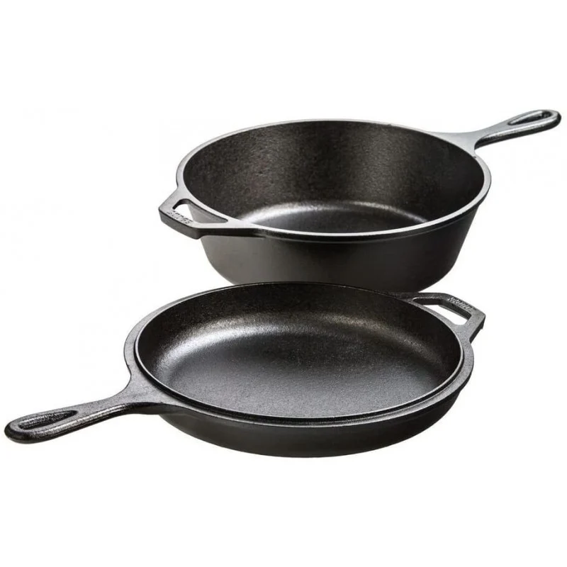 Juego 2 sartenes Hierro fundido Lodge 26 Cms