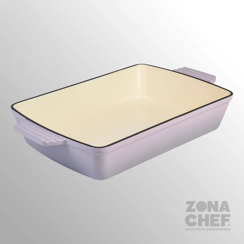 Bandeja Esmaltado Lila 35.6x27.5x7.5 cm