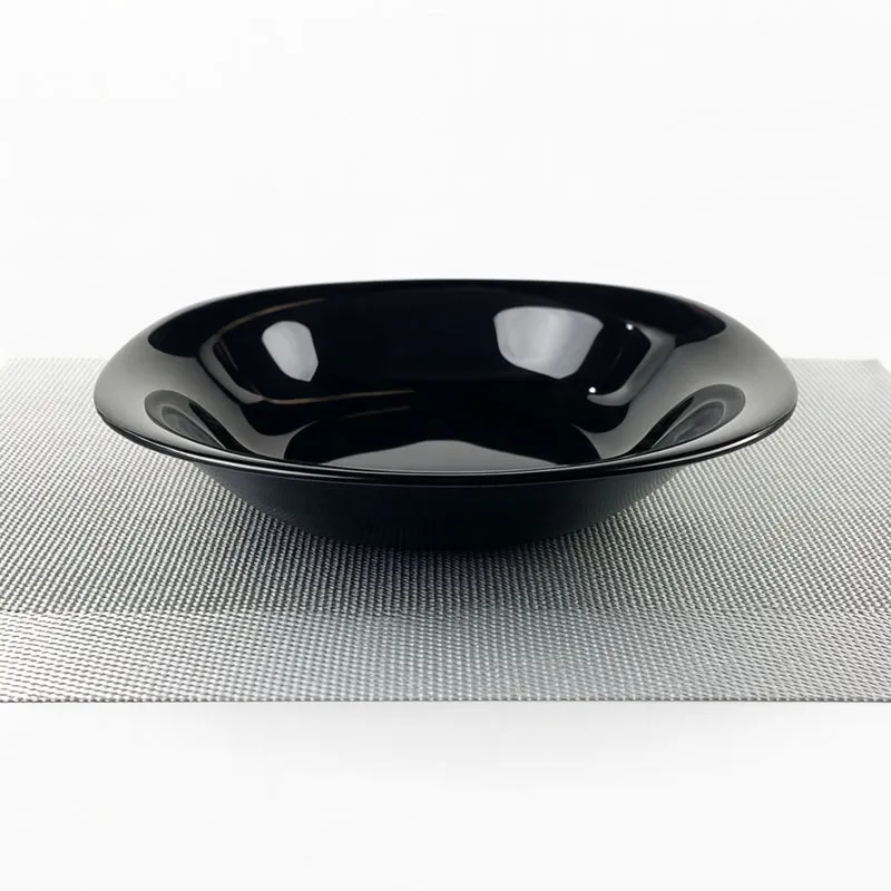 Tazón Sopero Venecia Opal Negro - 16.5 cm
