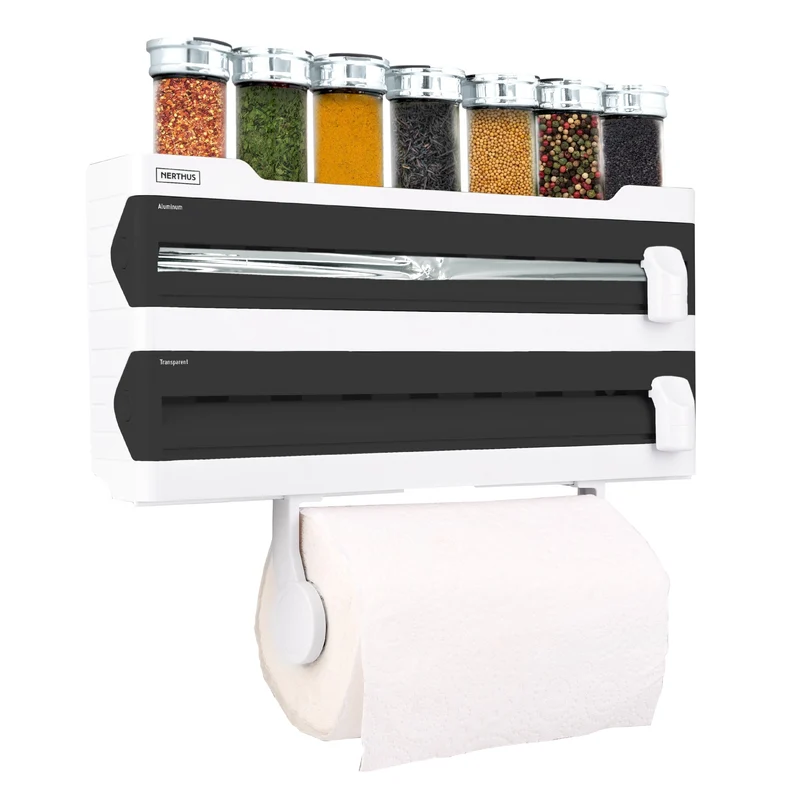 Portarrollos de Pared con Dispensador Triple