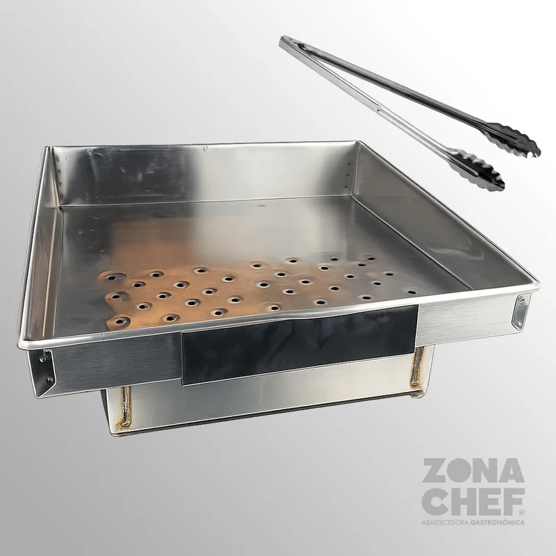 Charola de Vapor con base 50x50 cm GTR