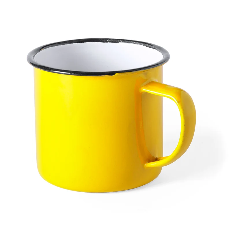 Taza Metálica Sostenible Estilo Vintage Wilem 380 ml