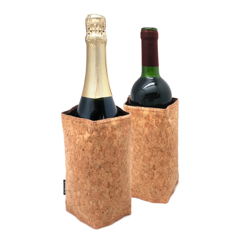 Funda Enfriadora de Corcho Natural para Vino