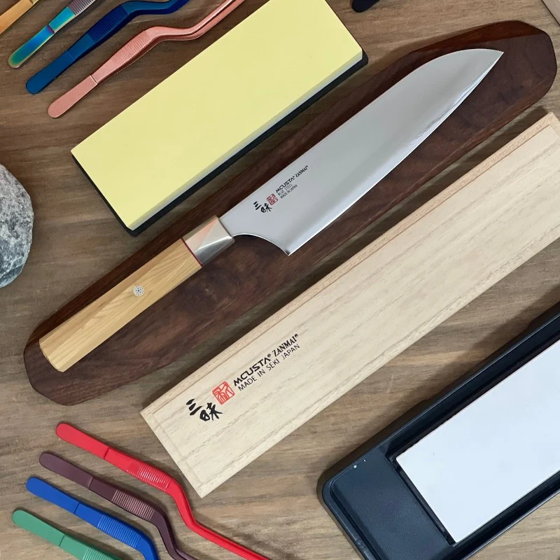 Cuchillo Santoku Zanmai Beyond 18 Cms