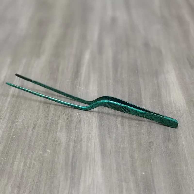 Pinza de emplatar green texture