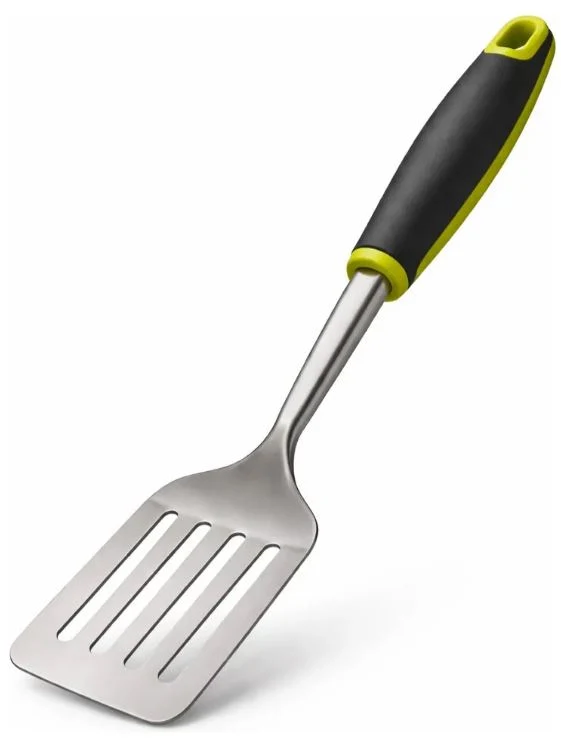 Volteador Con Ranuras De Acero Inox 32cm