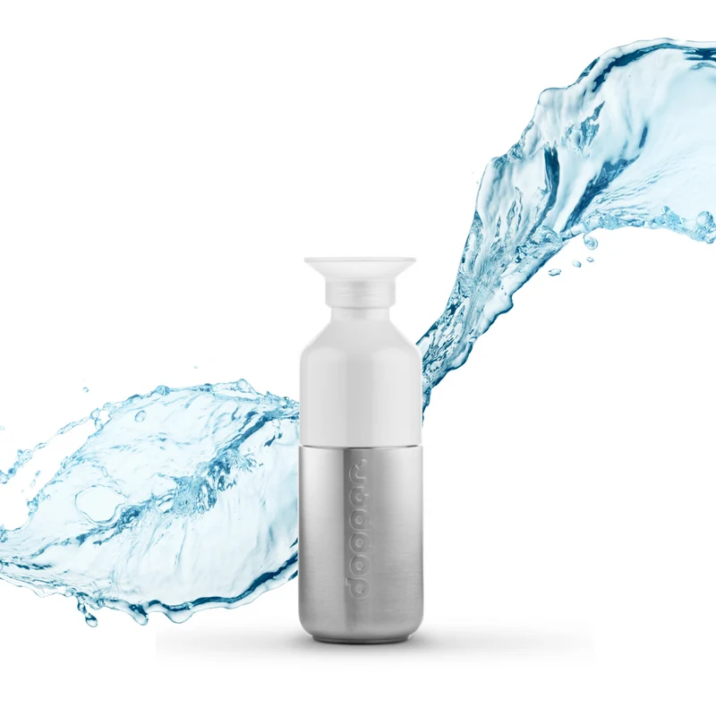 Botella Reutilizable Dopper Steel Acero Inox 350 ml