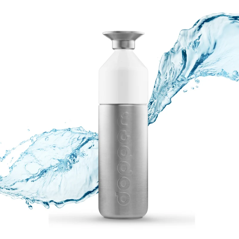 Botella Reutilizable Dopper Steel Acero Inox 1,1 L