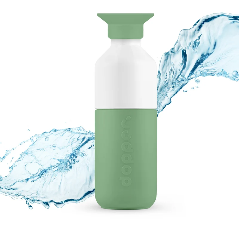 Botella Reutilizable Dopper Steel Acero Inox 350 ml