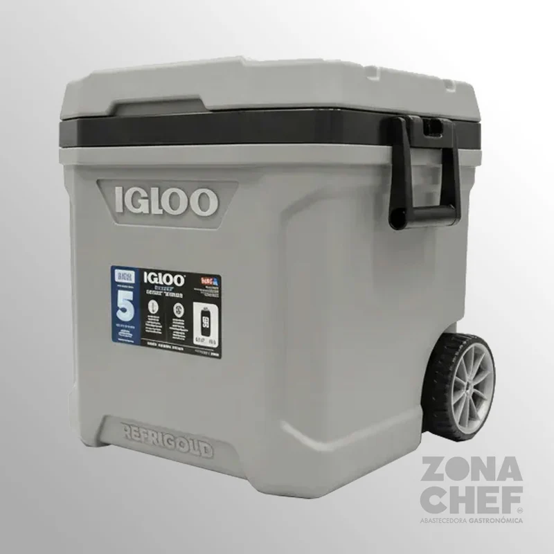Hielera igloo de 58 Litros Latitude Gris
