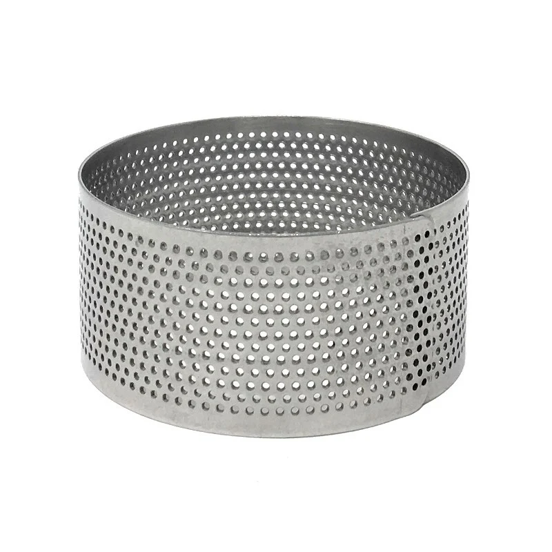 Aro redondo perforado 7 x 3.5 Cms