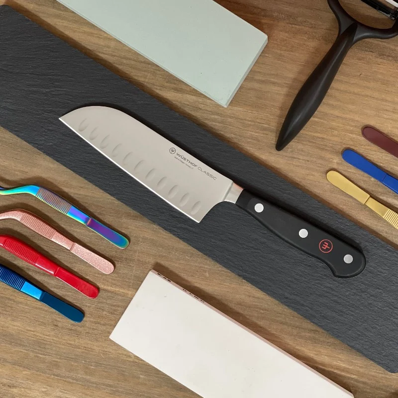 Cuchillo Santoku Wusthof Classic 14 y 17 Cms