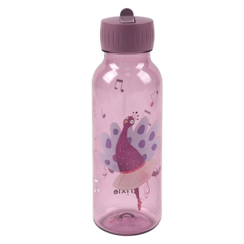 Botella Tritán 500ml Pavo Real (Mrs. Peacock) - Trixie