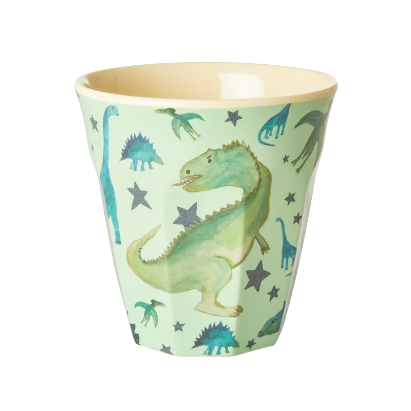 Mellem Kop - Salvie Grøn - Dino Print