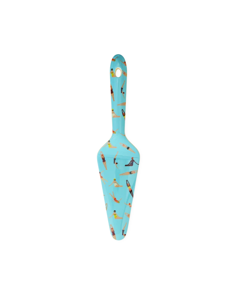 Kagespatel - Blå - Retro Swimster Print