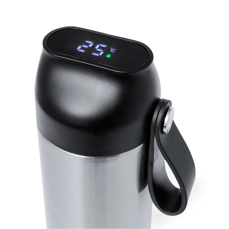 Bidón Térmico Inox con Termómetro Troy 630 ml