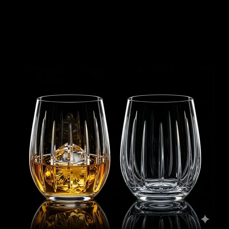 Set de 2 Vasos Riedel Whisky Optic "O" 337ml