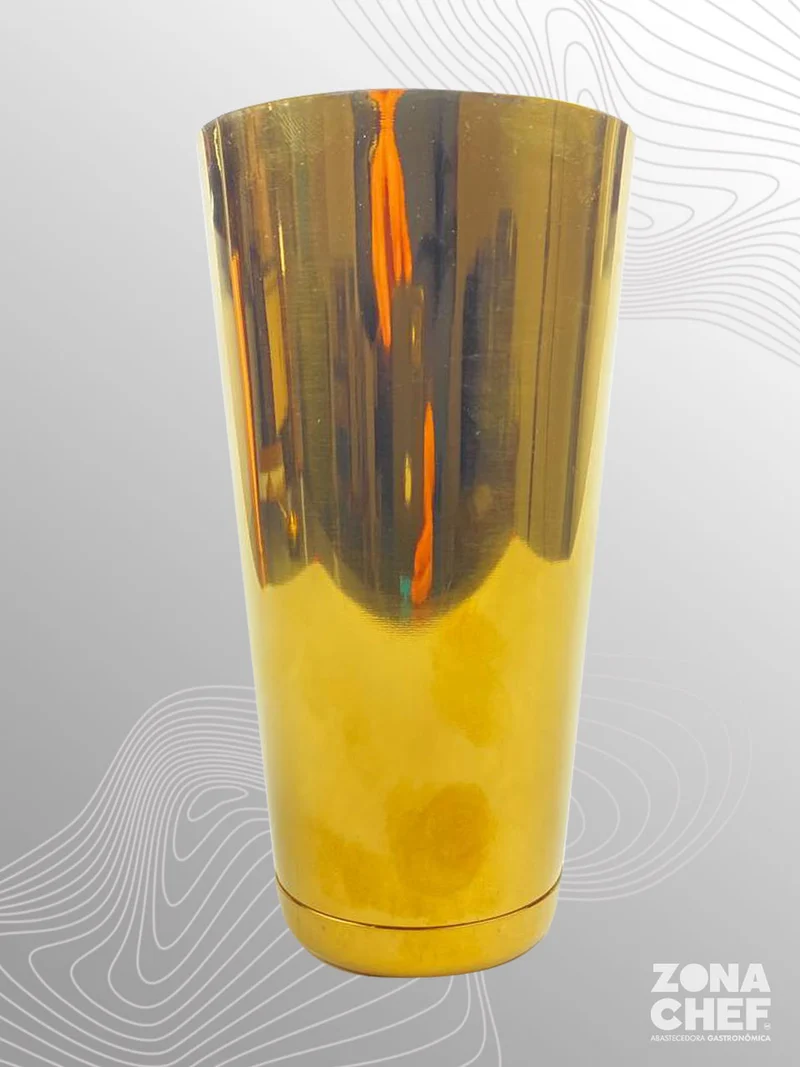 Vaso Boston p/Shaker 28 oz Dorado inox CCS
