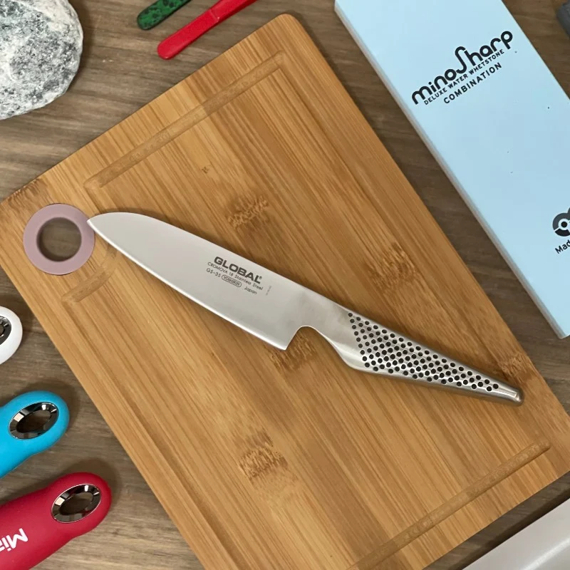 Cuchillo Santoku Global GS-35 | Hoja 13 cm | Serie GS