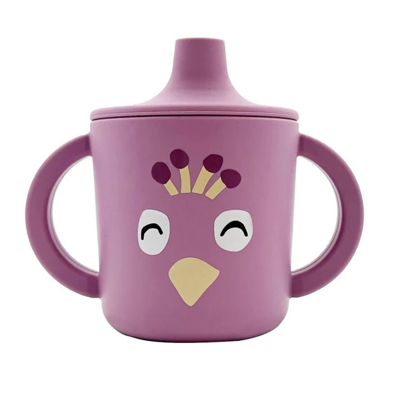 Taza de silicona Pavo Real (Mrs. Peacock) - Trixie