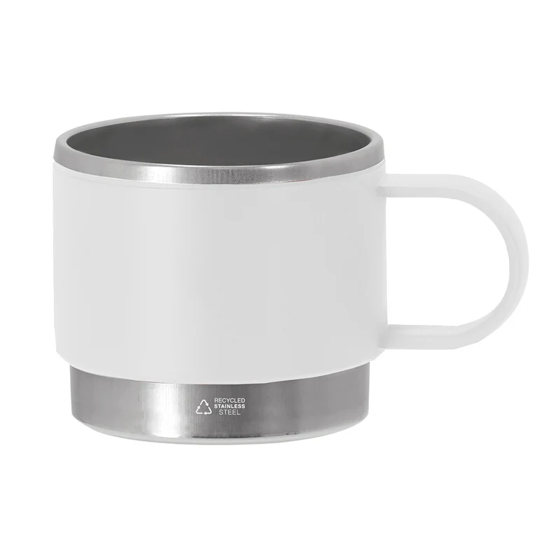 Blakent — Caneca Aço Inox + PP Reciclados 140ml Expresso | 3 Cores | Sustentável