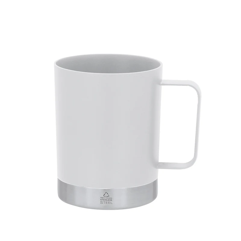Rosby — Caneca PP + Inox Reciclados 400ml | Dupla Sustentabilidade | 3 Cores