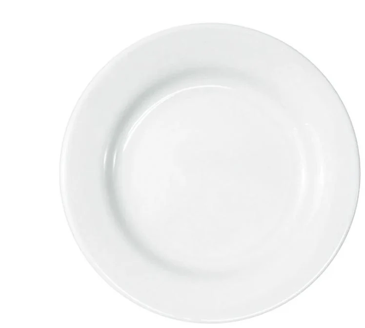 Loza Anfora Blanco Plato de 23 cm Polar