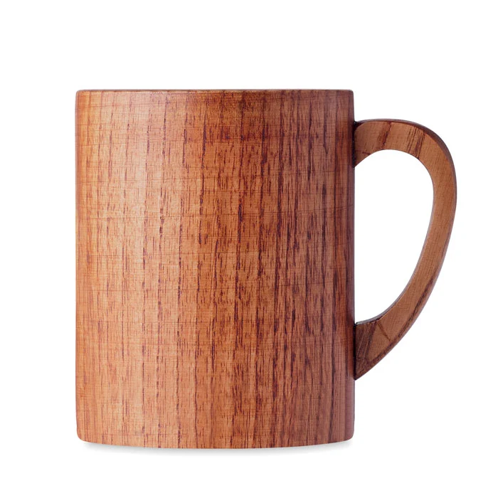 Taza Sostenible de Madera de Roble para Hosteleria Travis 280 ml