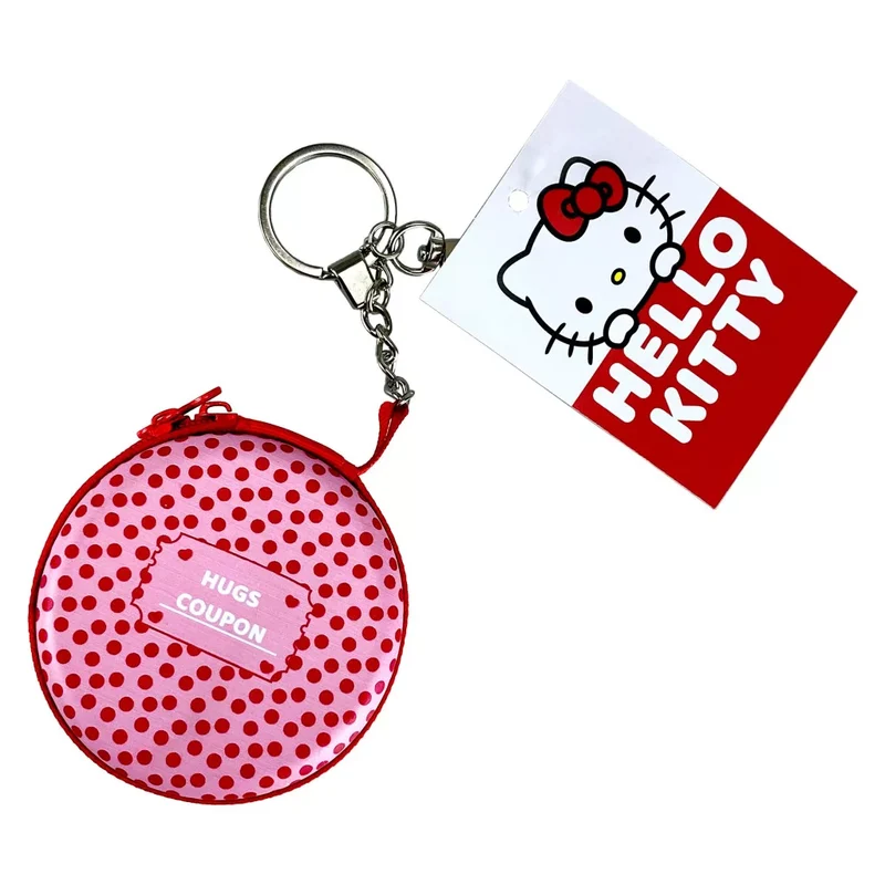 Porta-chaves e mini carteira - Hello Kitty