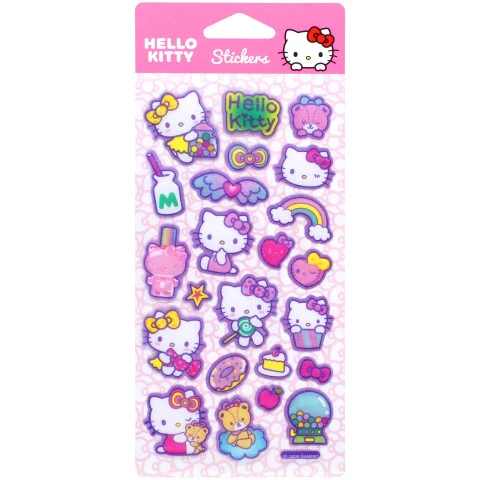 AUTOCOLANTES POP UP HELLO KITTY