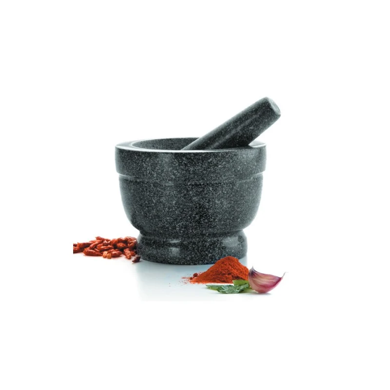 Mortero de Granito 14cm Lacor - Especias y Salsas