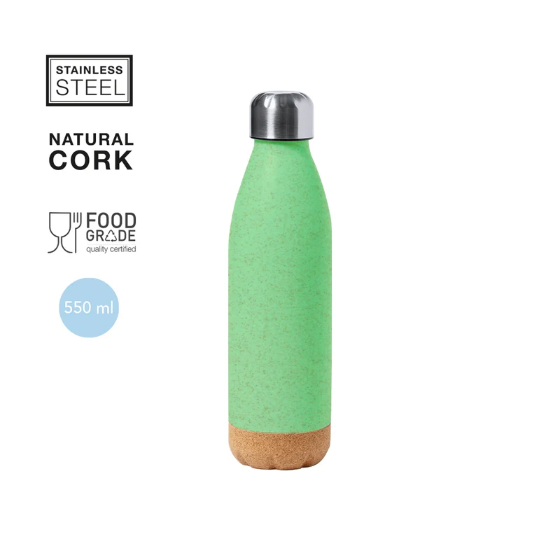 Bidón Sostenible con Base de Corcho Food Grade Stroud