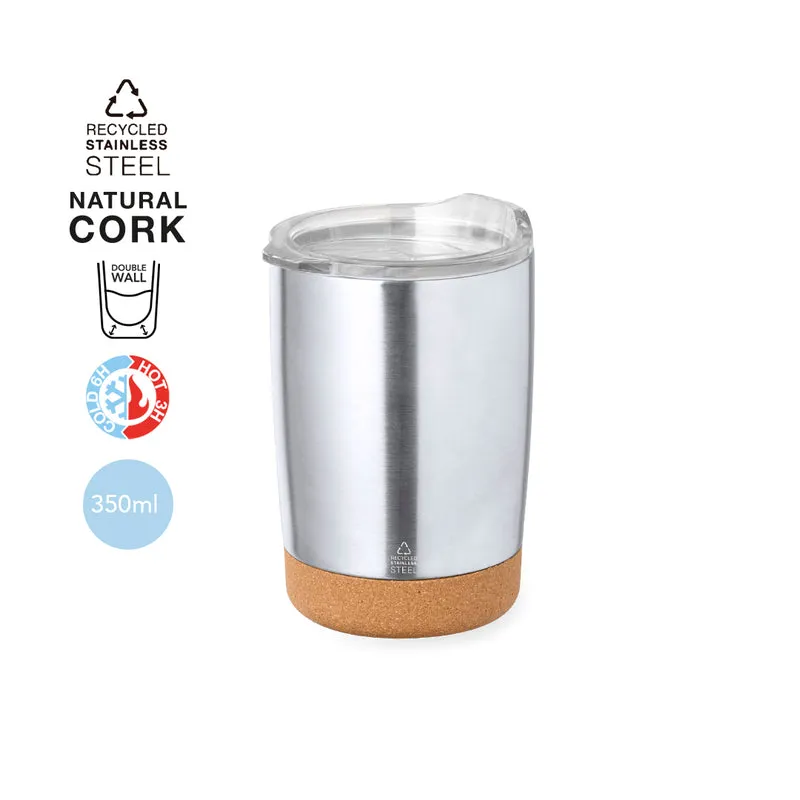 Vaso Térmico Ecológico Inox Reciclado Sarski 350 ml