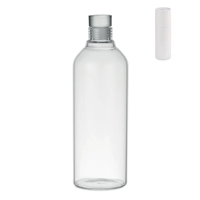 Botella Sostenible de Vidrio de Borosilicato para Oficina Lou Large 1L