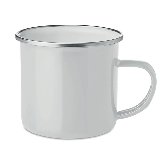 Taza Vintage Sostenible de Esmaltado Metalico 350ml