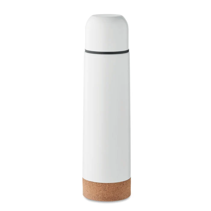 Botella Térmica Ecológica Acero Inox Reciclado y Corcho Aventur 500 ml