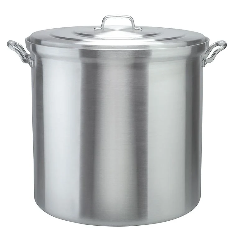 Olla Blindada con tapa 4 mm Aluminio NSF 40 Lt Alpro