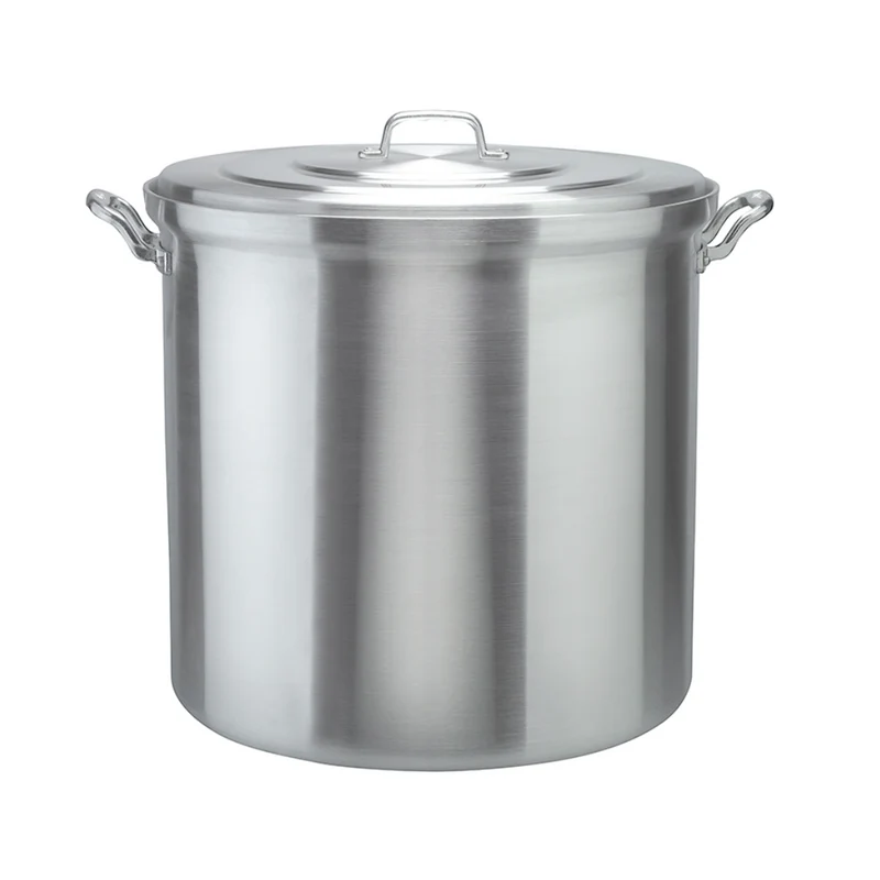Olla Blindada con tapa 4 mm Aluminio NSF 34 Lt Alpro