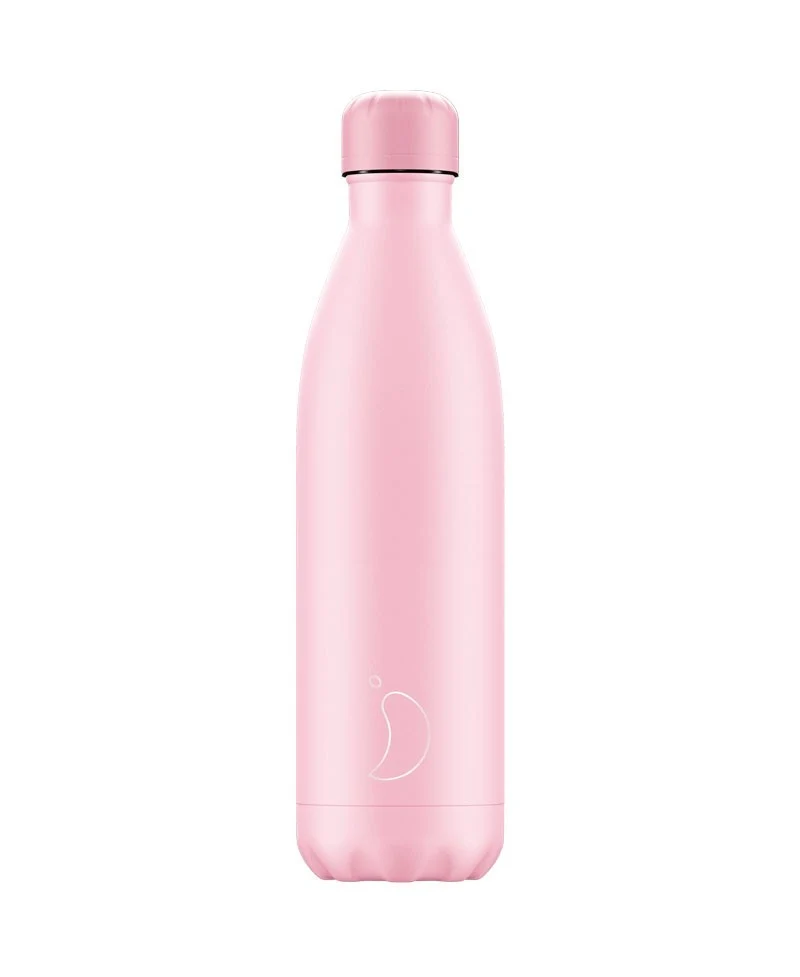 Botella Chilly Rosa Pastel: 750 ml