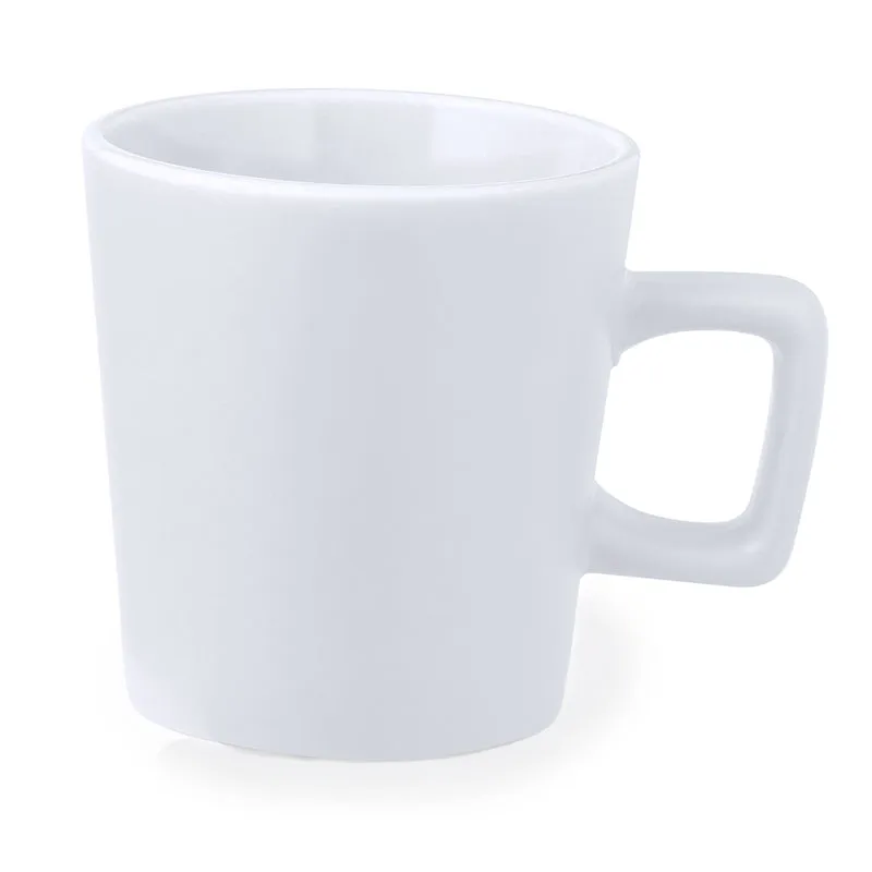 Maiba — Caneca Cerâmica 300ml Mate Pega Quadrada | 5 Cores | Caixa Individual