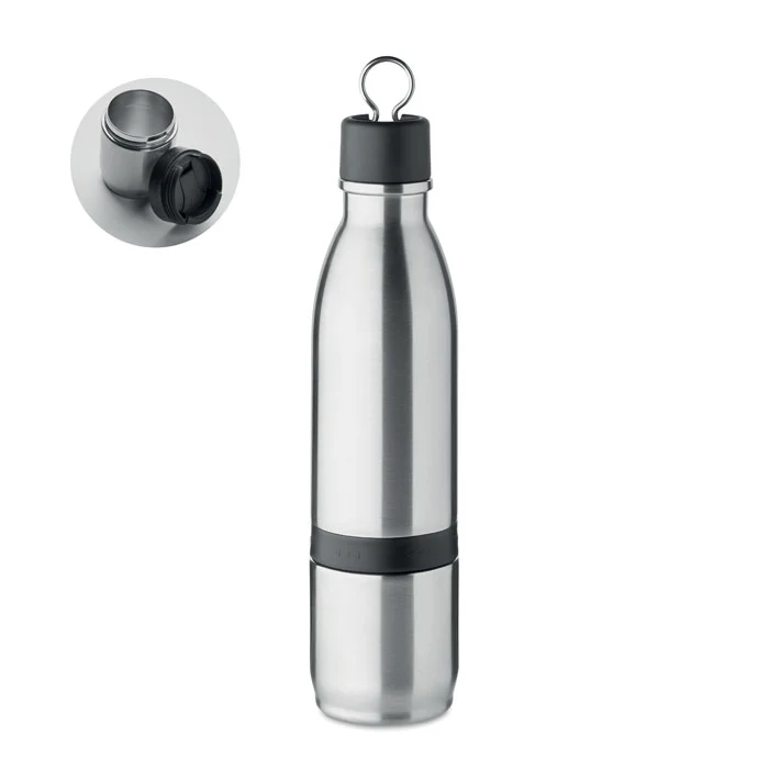Botella Térmica 2 en 1 de Acero Inxoidable con Vaso Desmontable Atera 500ml