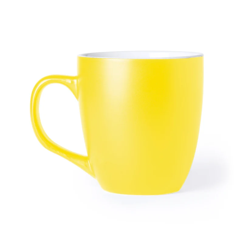 Mabery — Caneca Cerâmica 470ml Grande Capacidade | 6 Cores | Caixa Individual