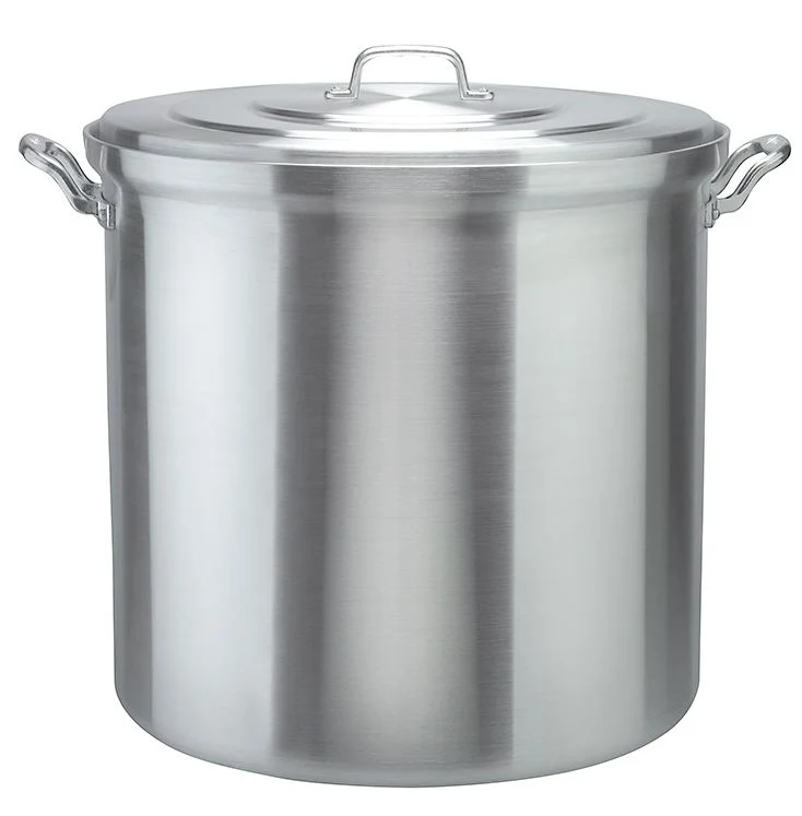 Olla Blindada con tapa 4 mm Aluminio NSF 18 Lt Alpro
